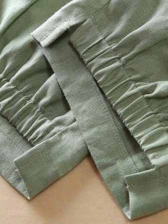 A Vintage Style Pants with Delicate Timeless Details