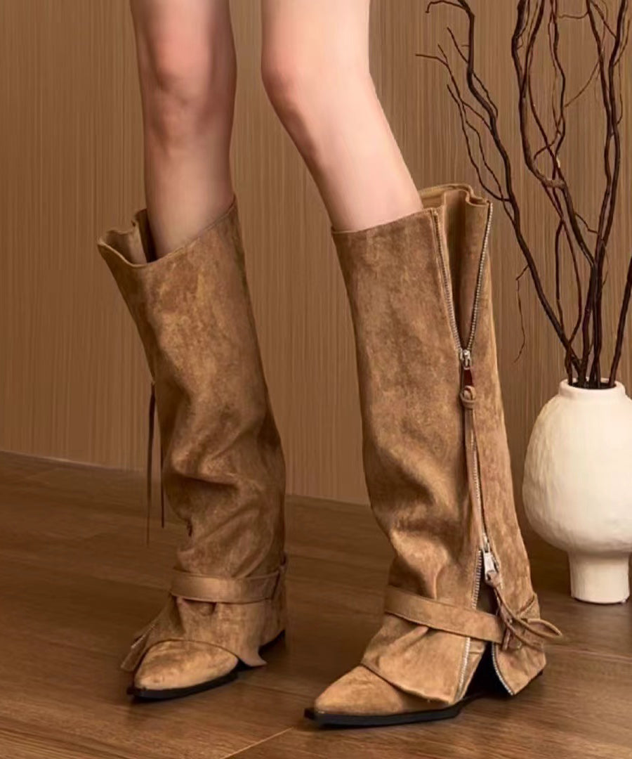 Vintage Inspired Orthopedic Boots