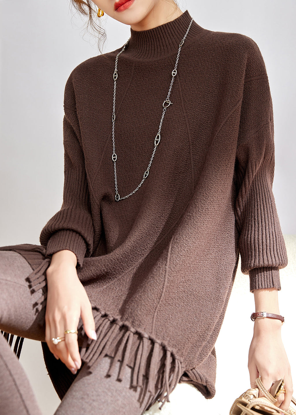 Beautifully Finished Sweater in a Timeless Design