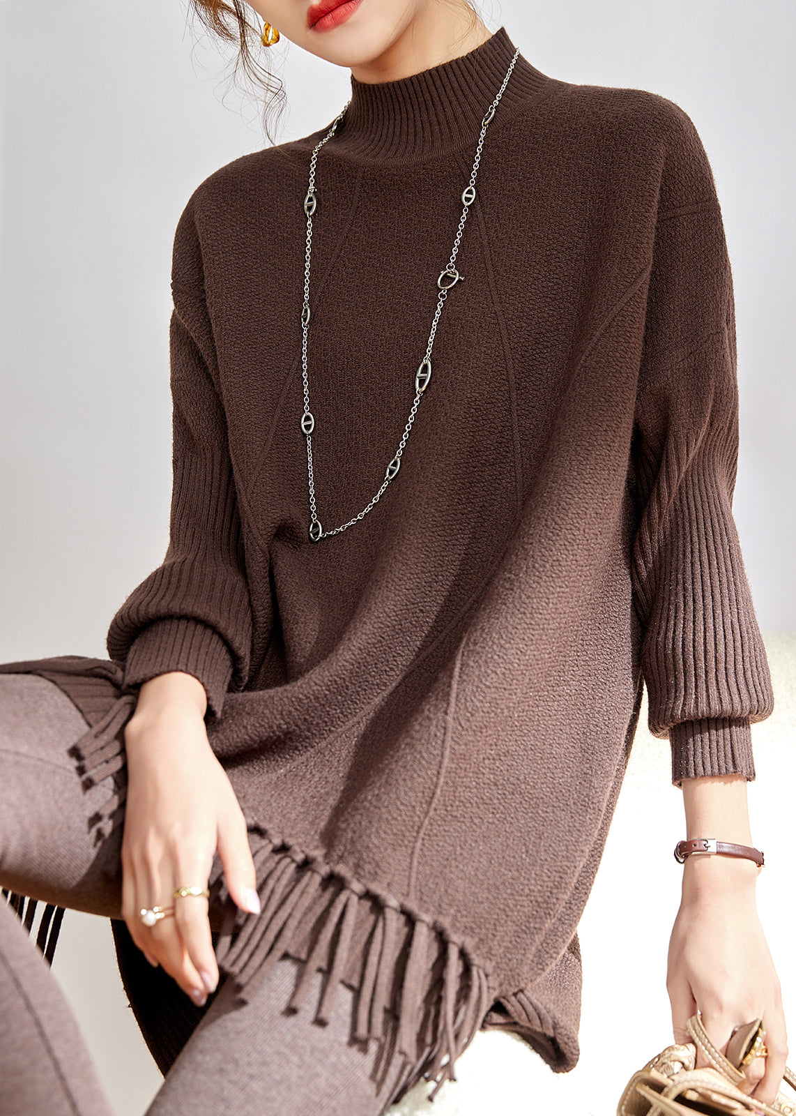 Beautifully Finished Sweater in a Timeless Design