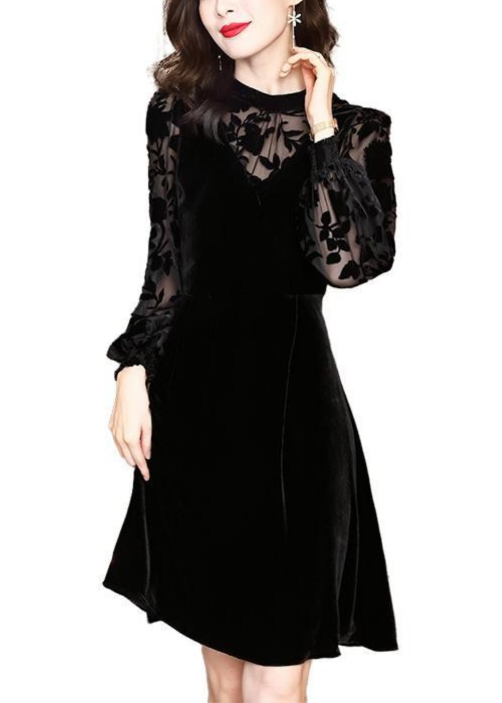 Elegantly Styled Dress for Everyday Wear