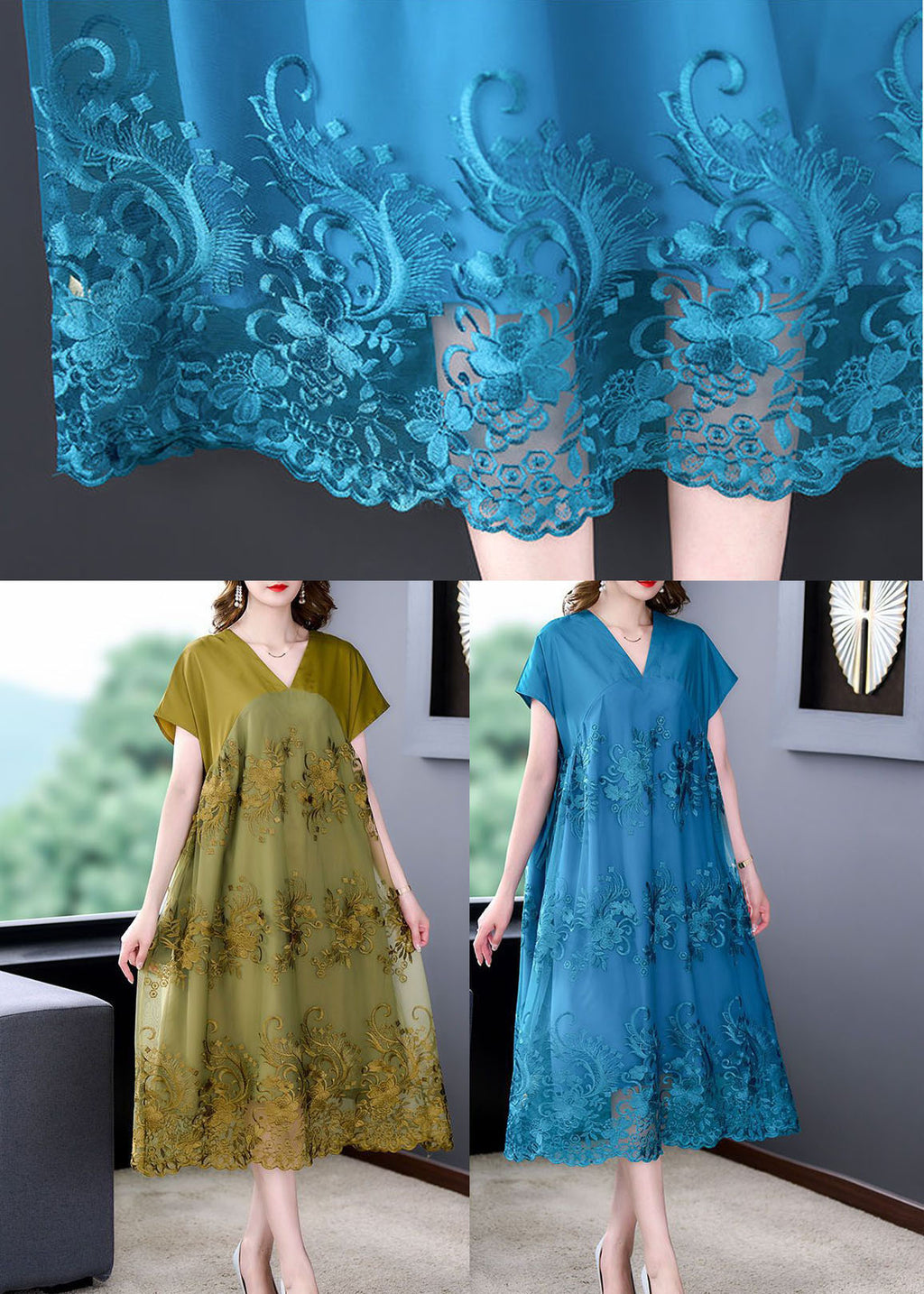 A Vintage Style Dress with Delicate Timeless Details