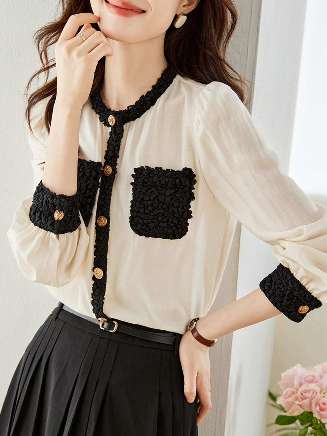 Elegantly Styled Top for Everyday Wear
