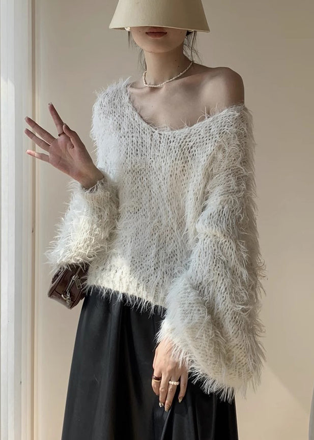 Vintage Inspired Sweater with a Contemporary Edge