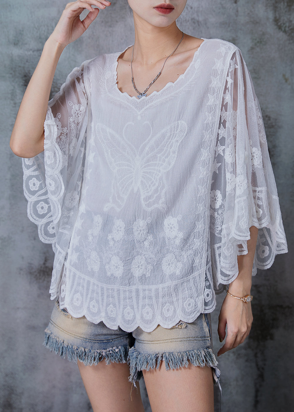 Gracefully Styled Blouse for Any Occasion