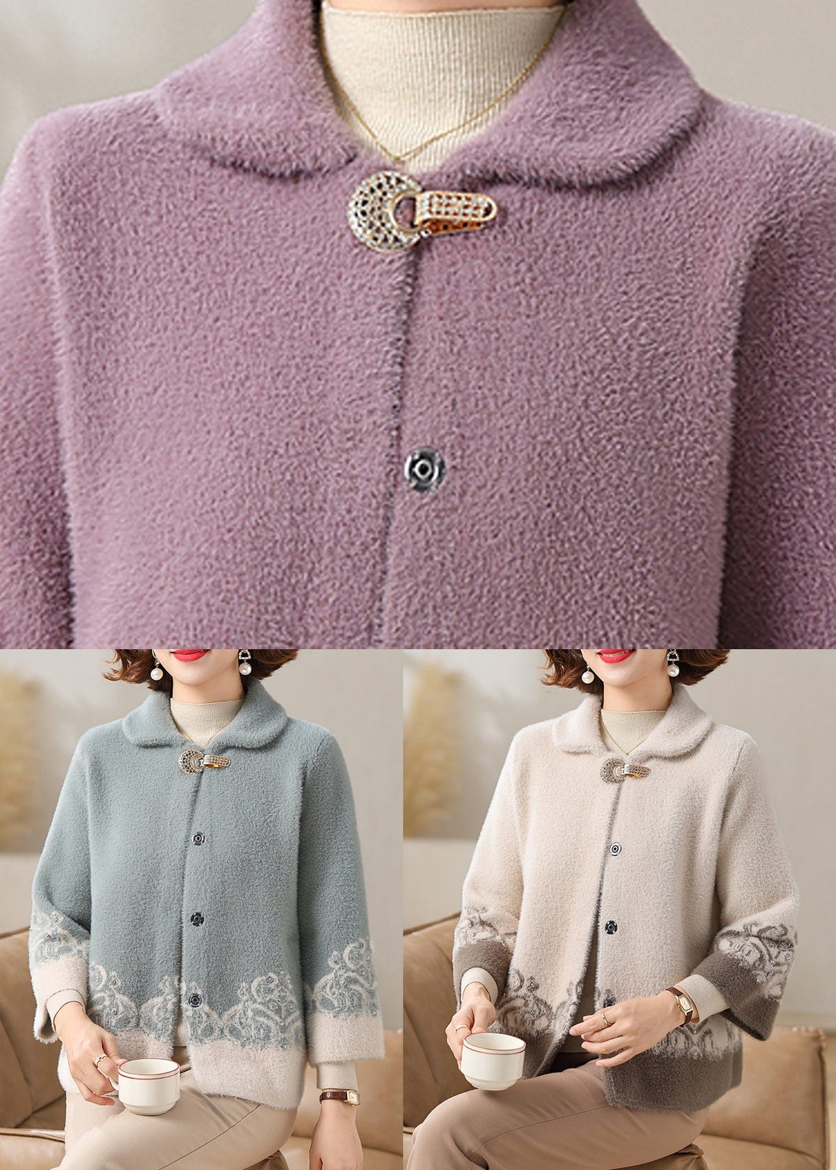 Gracefully Styled Coat for Any Occasion
