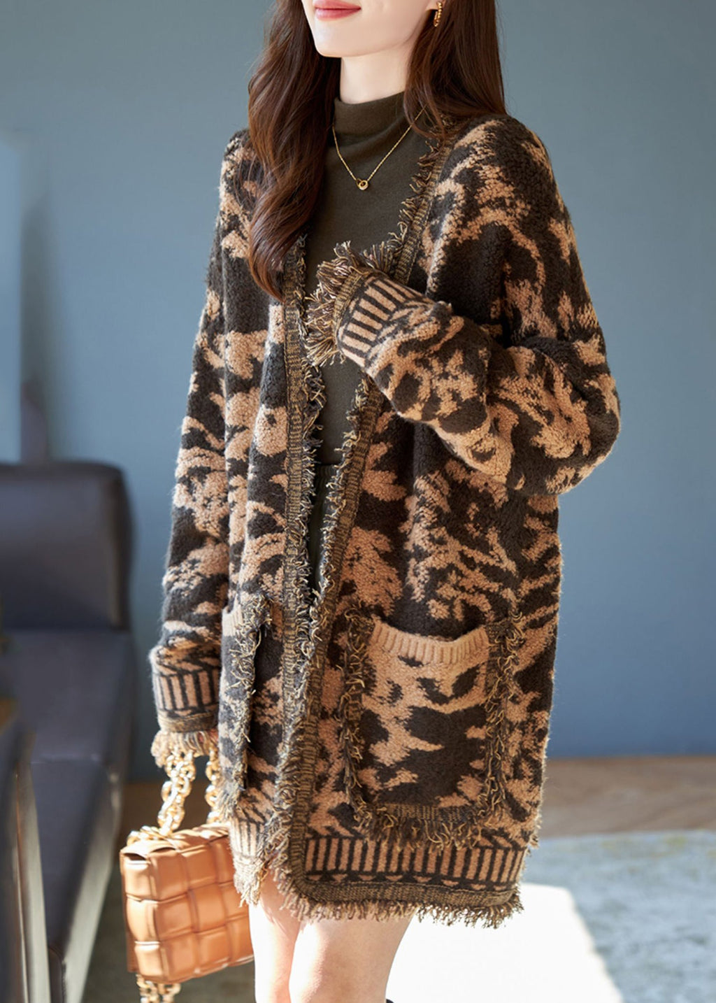 Vintage Inspired Cardigan with a Contemporary Edge