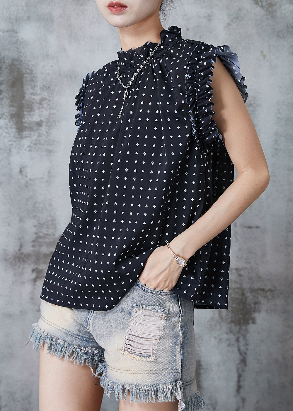 Vintage Inspired Top with a Contemporary Edge