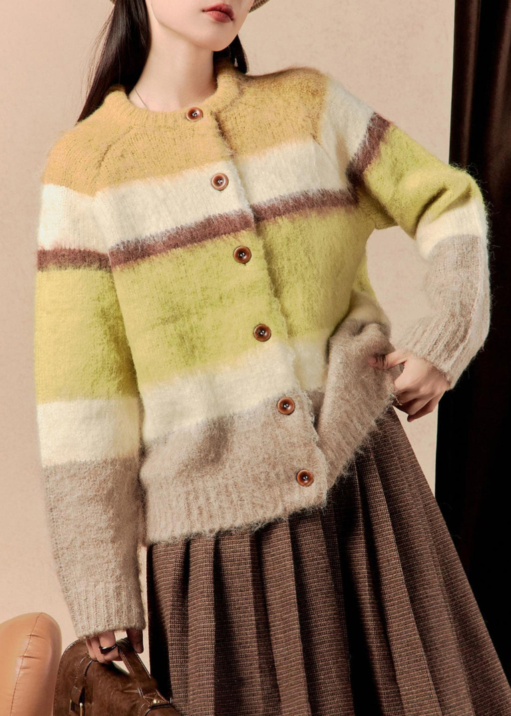 Vintage Inspired Sweater with a Contemporary Edge
