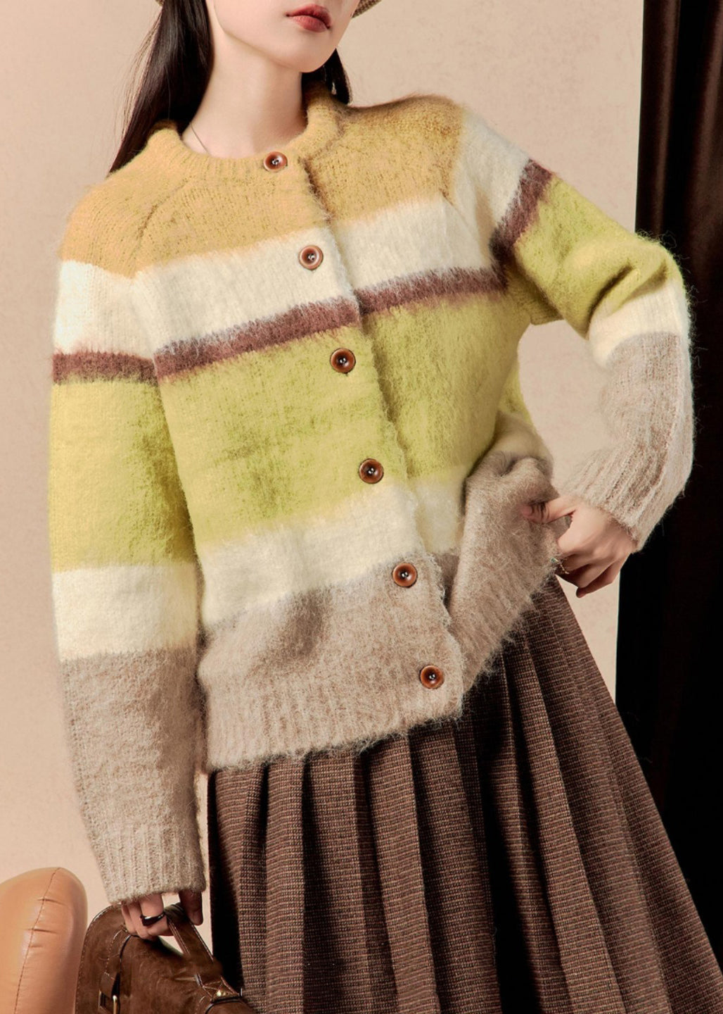 Vintage Inspired Sweater with a Contemporary Edge