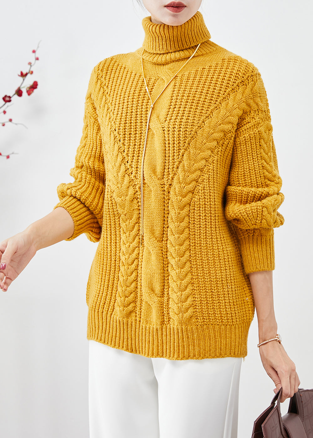 Beautifully Finished Sweater in a Timeless Design