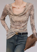 A Vintage Style T-Shirt with Delicate Timeless Details