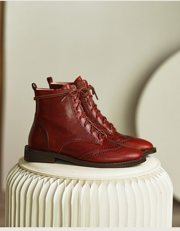 Classic Orthopedic Boots with Timeless Style