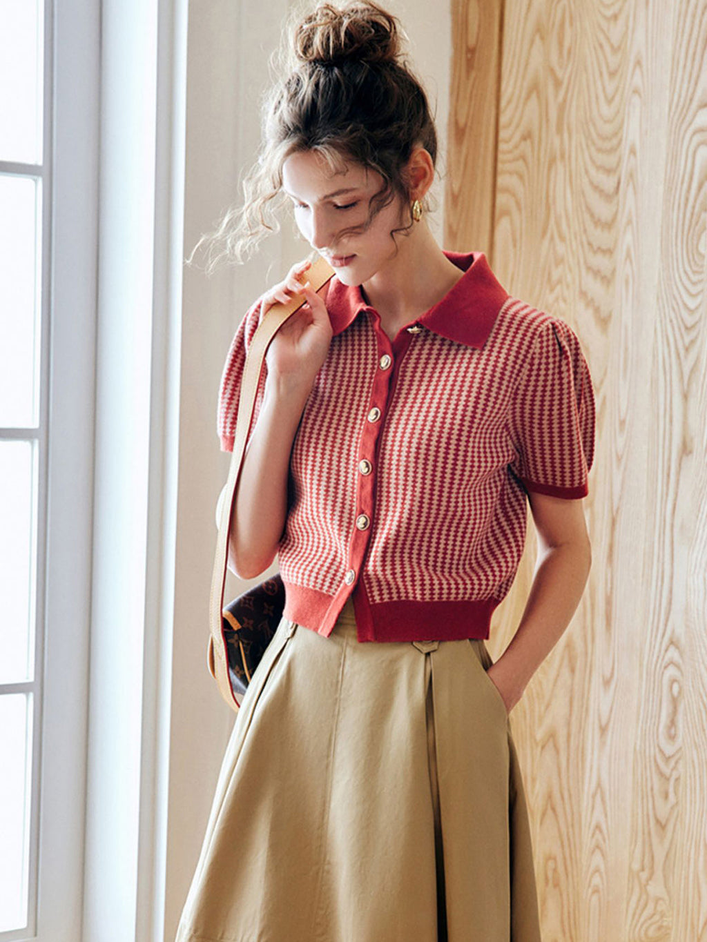 A Vintage Style Top with Delicate Timeless Details