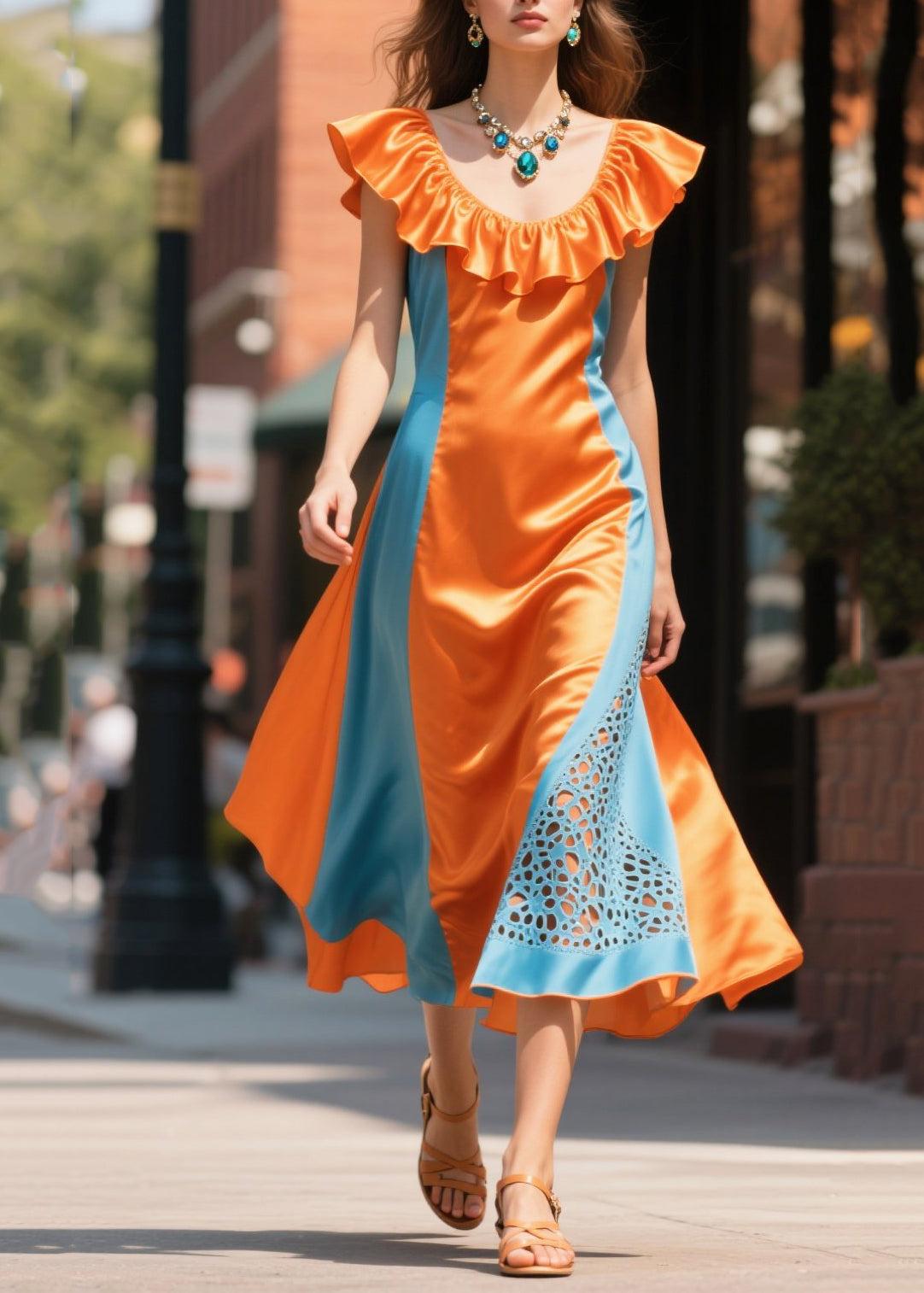 Classic Vintage Dress with a Flattering Fit