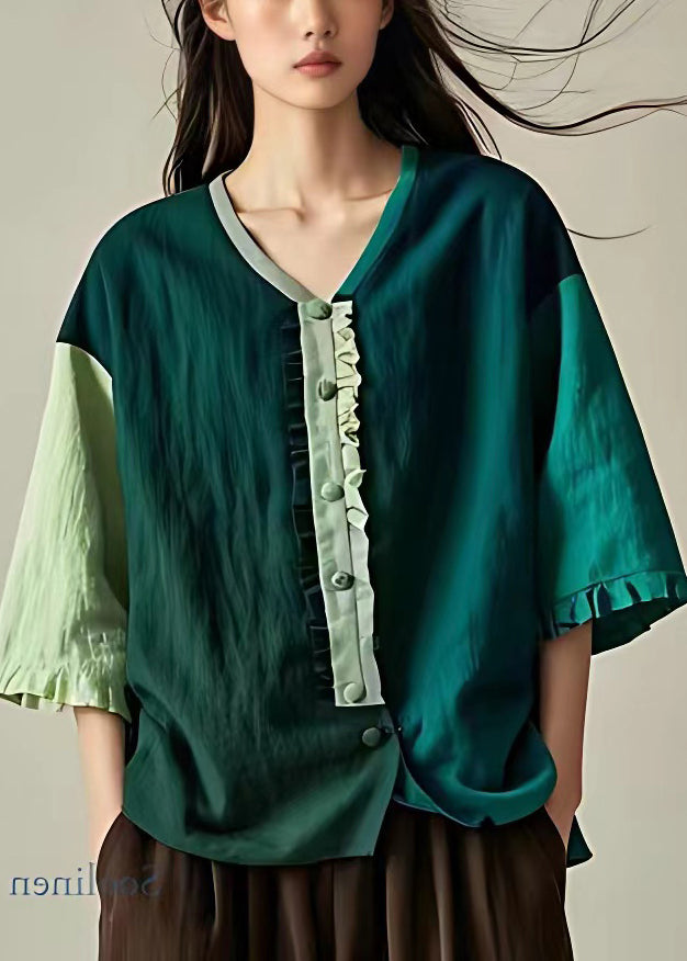 A Vintage Style Blouse with Delicate Timeless Details