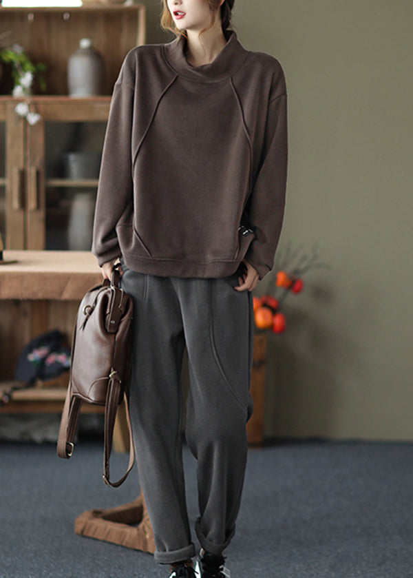 Well Tailored Pullover with a Graceful Silhouette