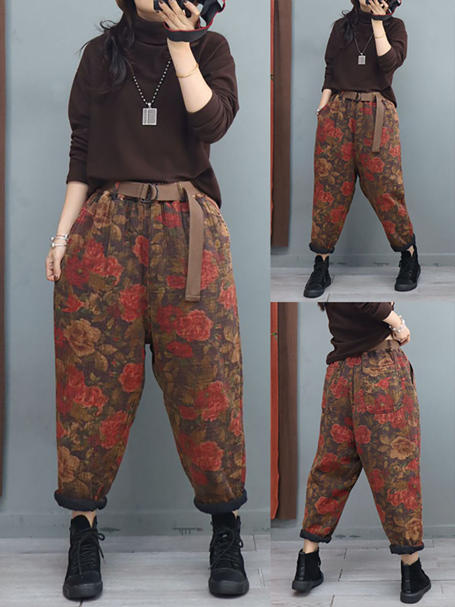 A Vintage Style Pants with Delicate Timeless Details