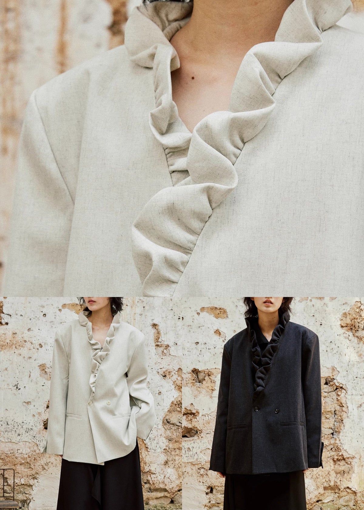 A Vintage Style Coat with Delicate Timeless Details
