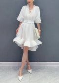 A Vintage Style Dress with Delicate Timeless Details