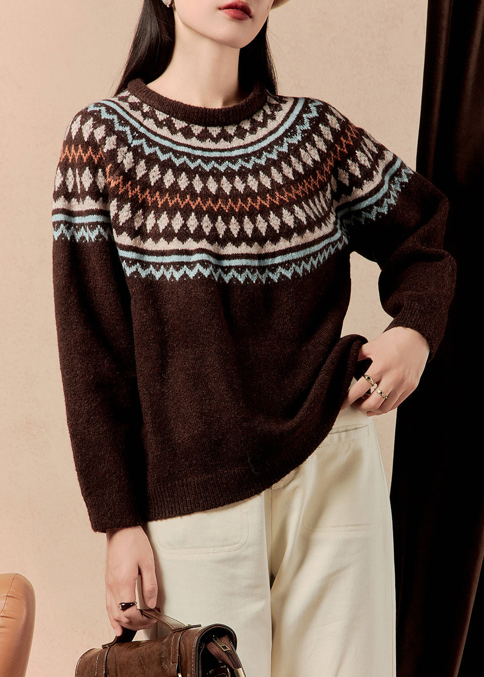 Gracefully Styled Sweater for Any Occasion