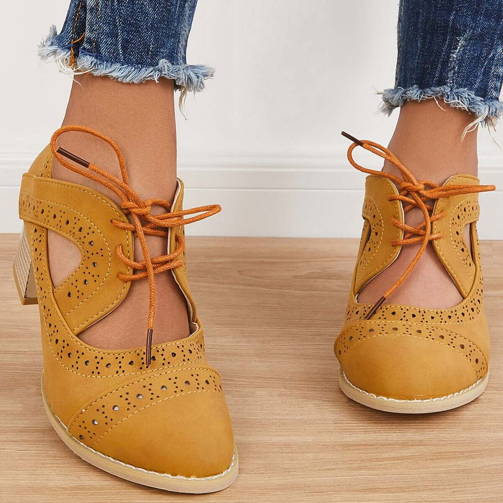 Chic Orthopedic Pumps with Unique Design