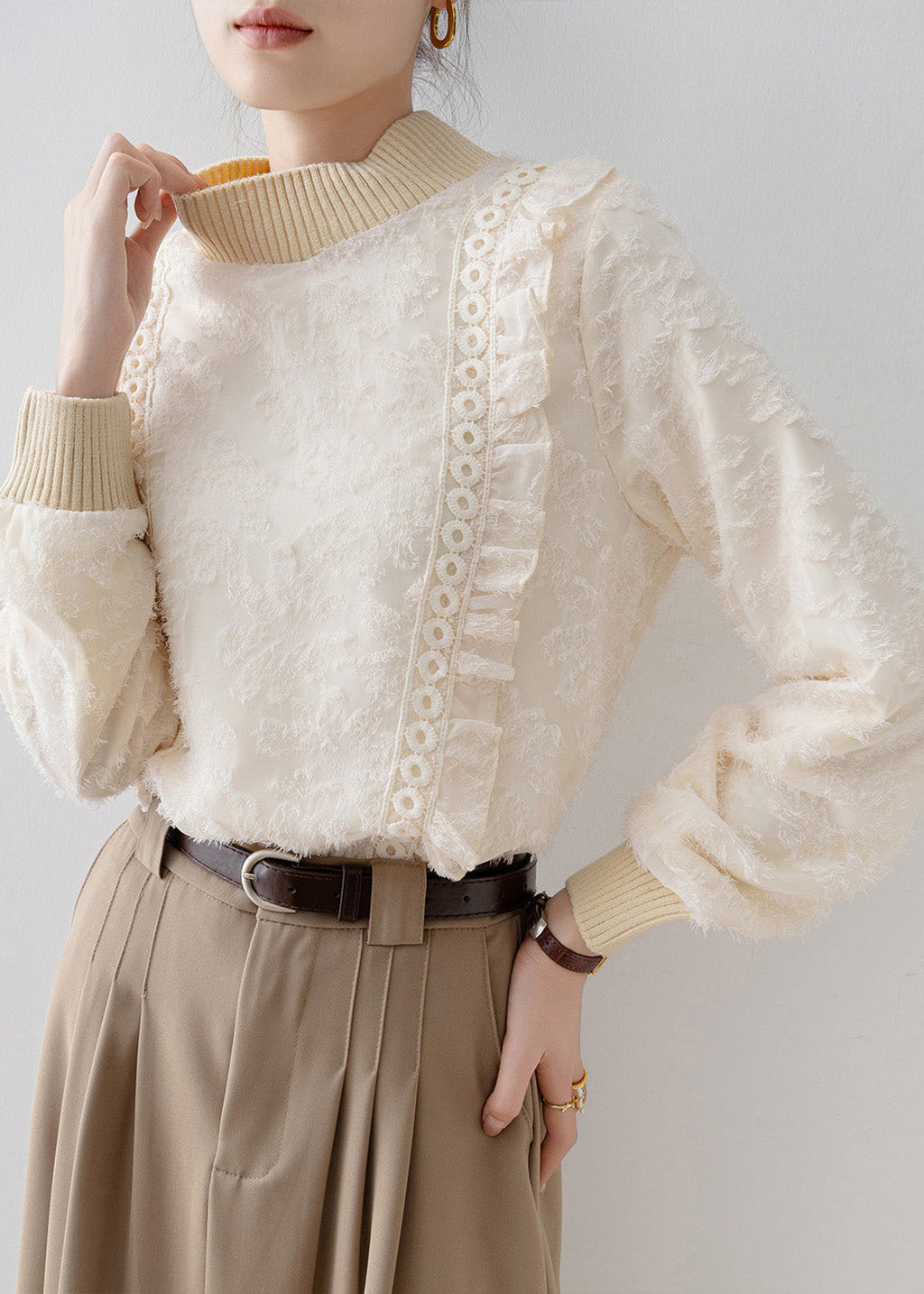 Gracefully Styled Blouse for Any Occasion