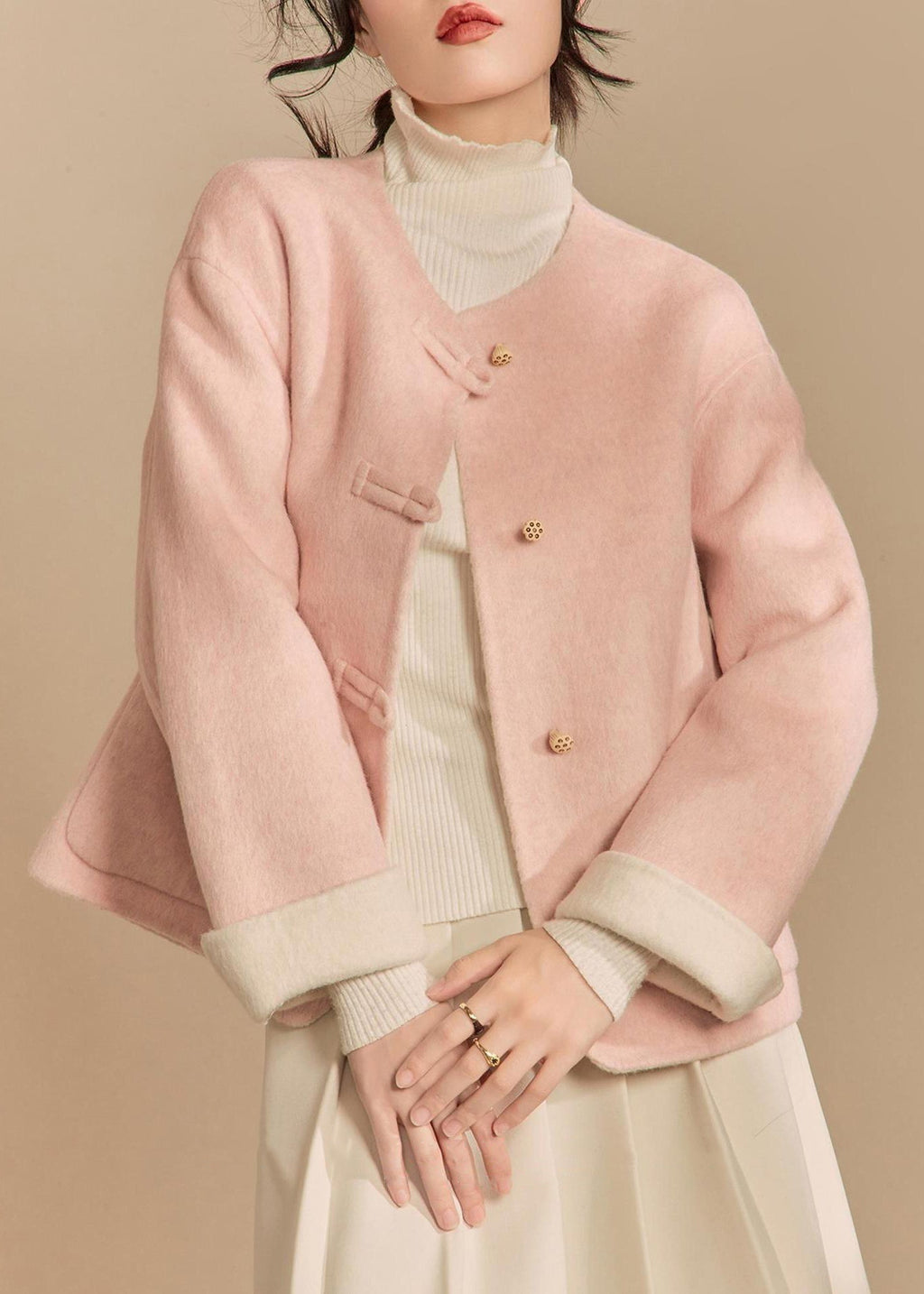 Classic Vintage Coat with a Flattering Fit