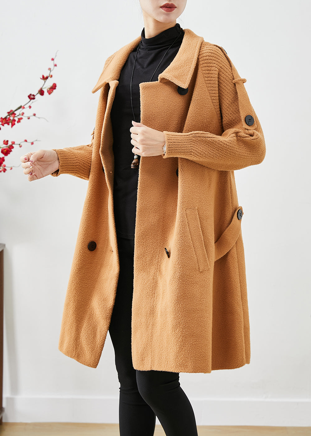 A Vintage Style Coat with Delicate Timeless Details