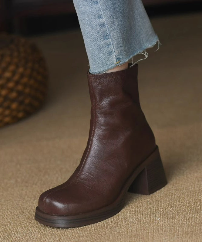 Classic Orthopedic Boots with Timeless Style