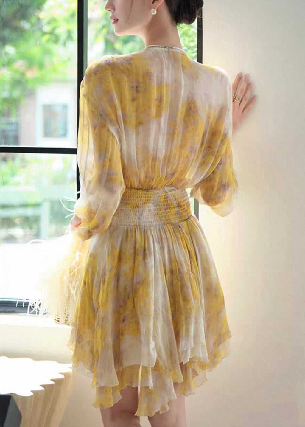 A Vintage Style Dress with Delicate Timeless Details
