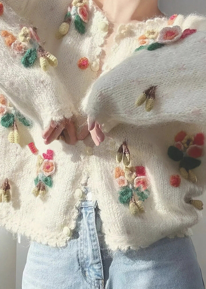 Vintage Inspired Cardigan with a Contemporary Edge