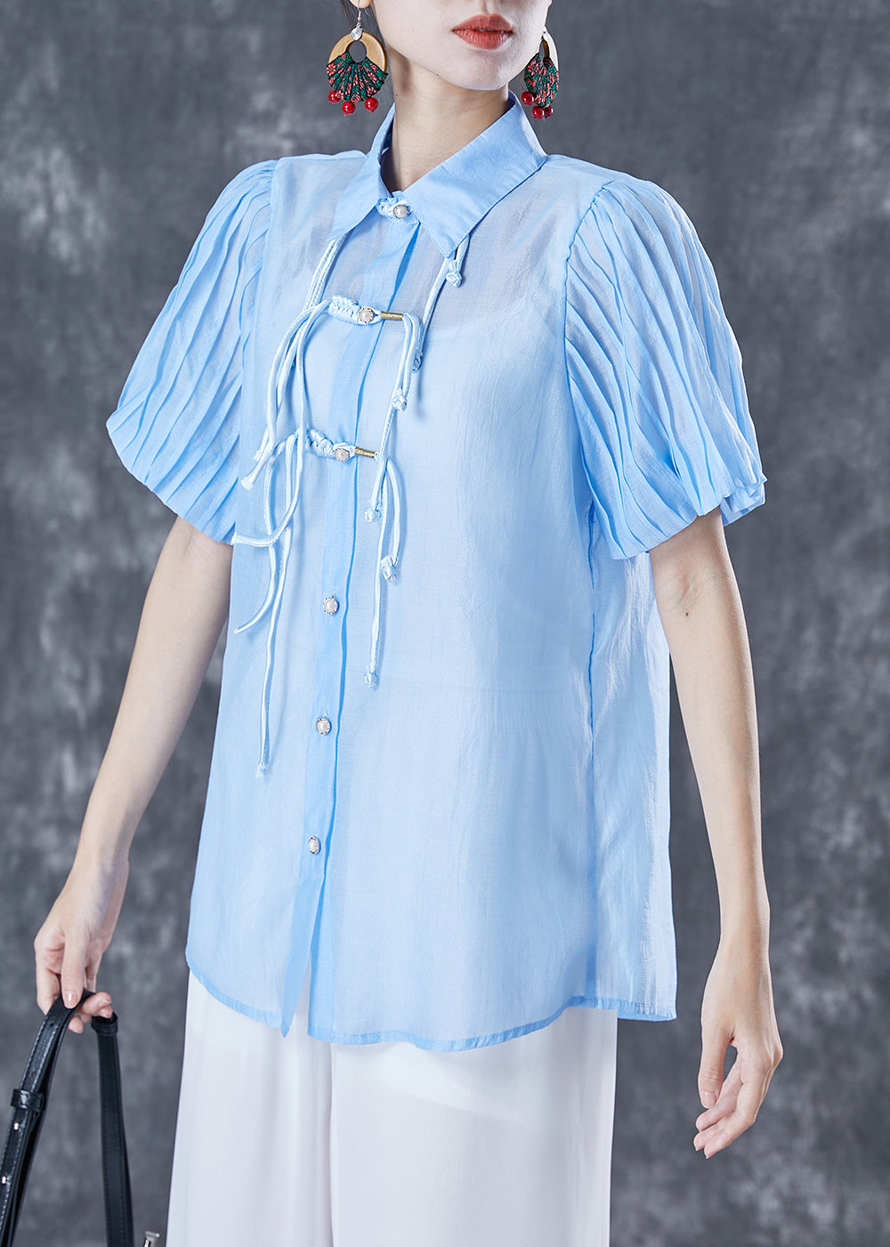 Vintage Inspired Blouse with a Contemporary Edge