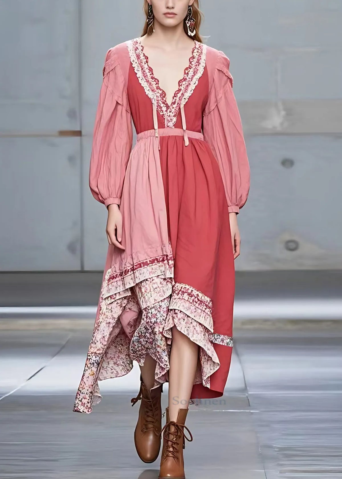 A Vintage Style Dress with Delicate Timeless Details