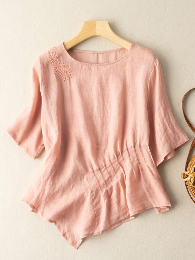 A Vintage Style Top with Delicate Timeless Details