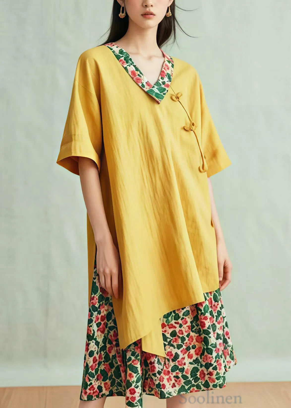 Well Tailored Dress with a Graceful Silhouette