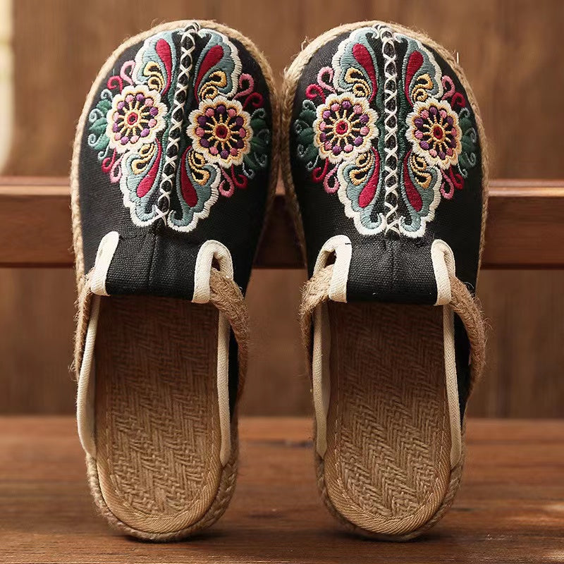 Vintage Inspired Orthopedic Flats