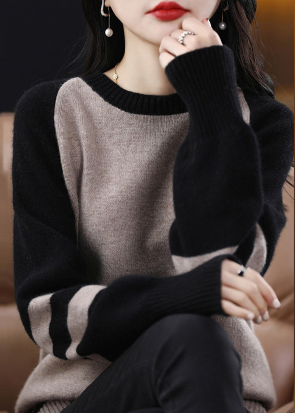 Vintage Inspired Sweater with a Contemporary Edge