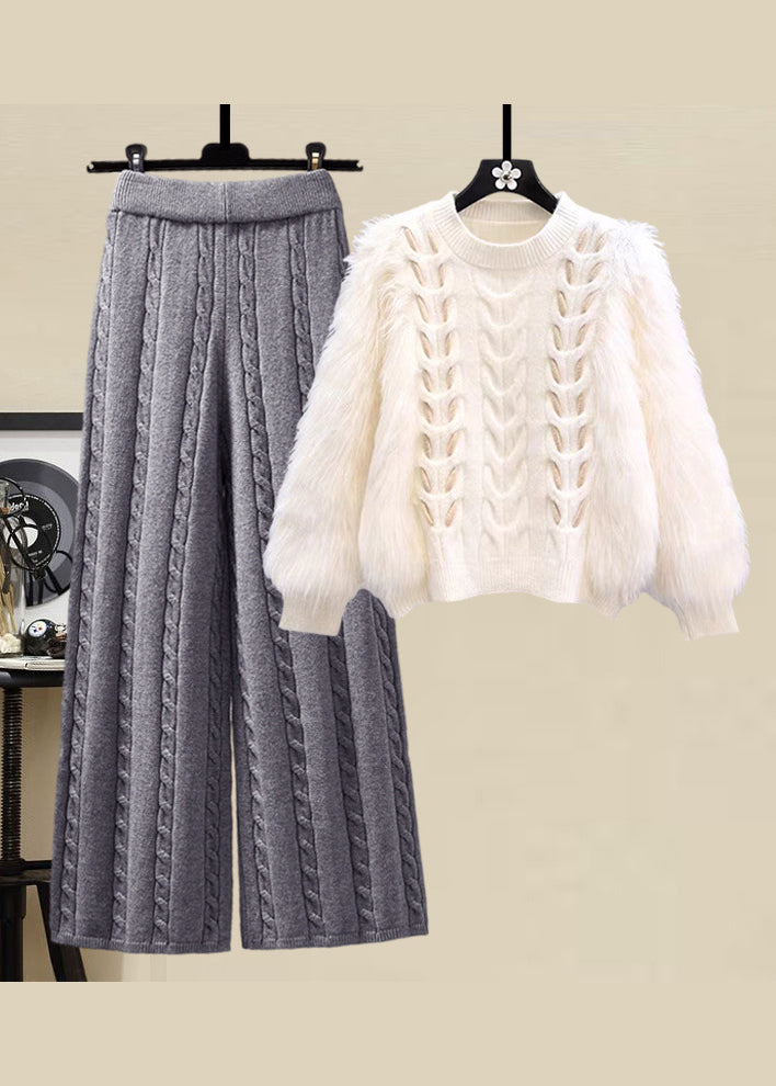 A Vintage Style Sweater with Delicate Timeless Details