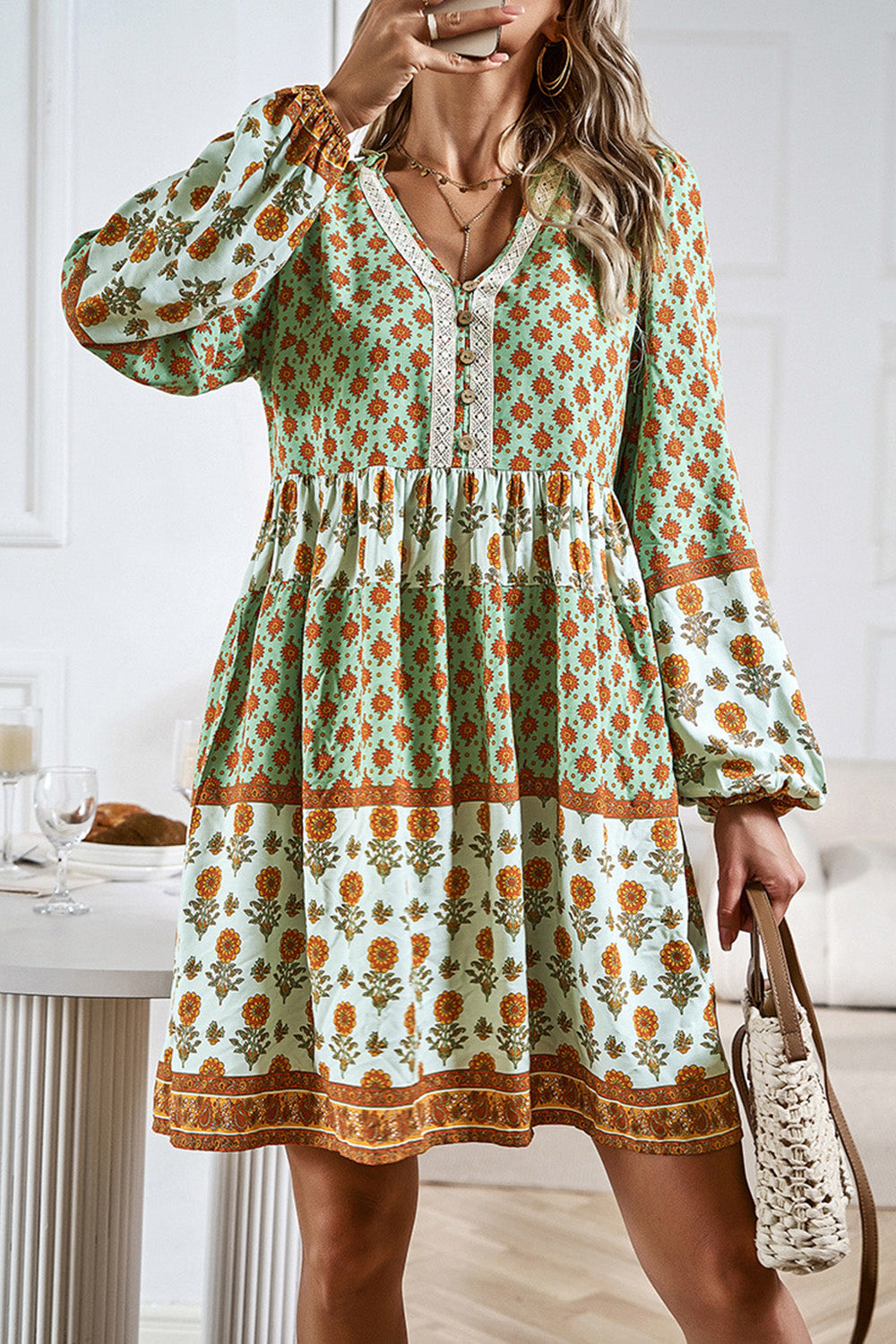 Elegantly Styled Dress for Everyday Wear