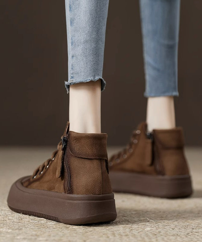 Classic Orthopedic Boots with Timeless Style