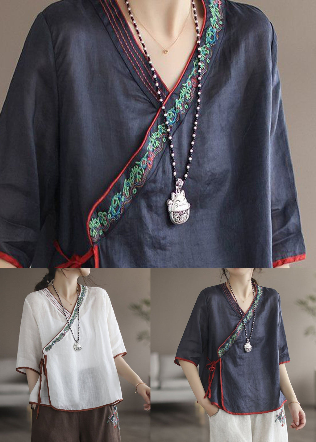 Gracefully Styled Blouse for Any Occasion