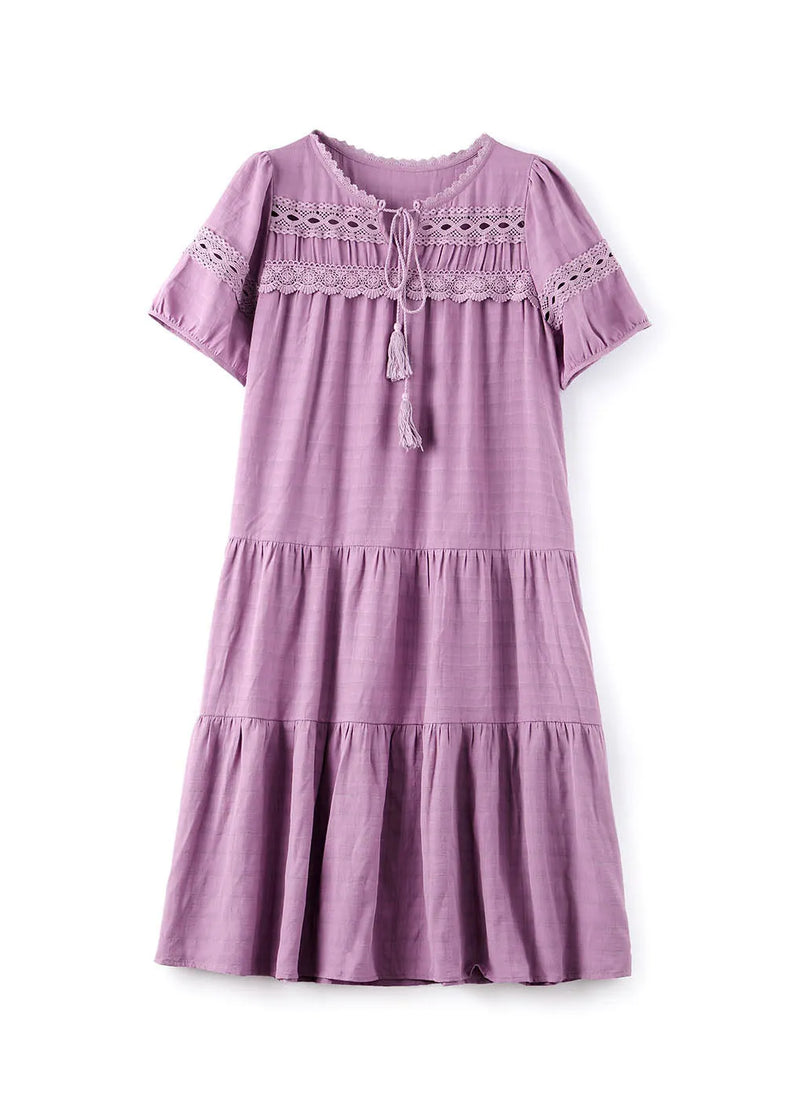 A Vintage Style Dress with Delicate Timeless Details