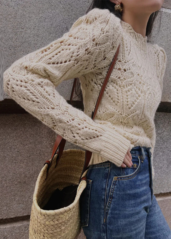Classic Vintage Sweater with a Flattering Fit