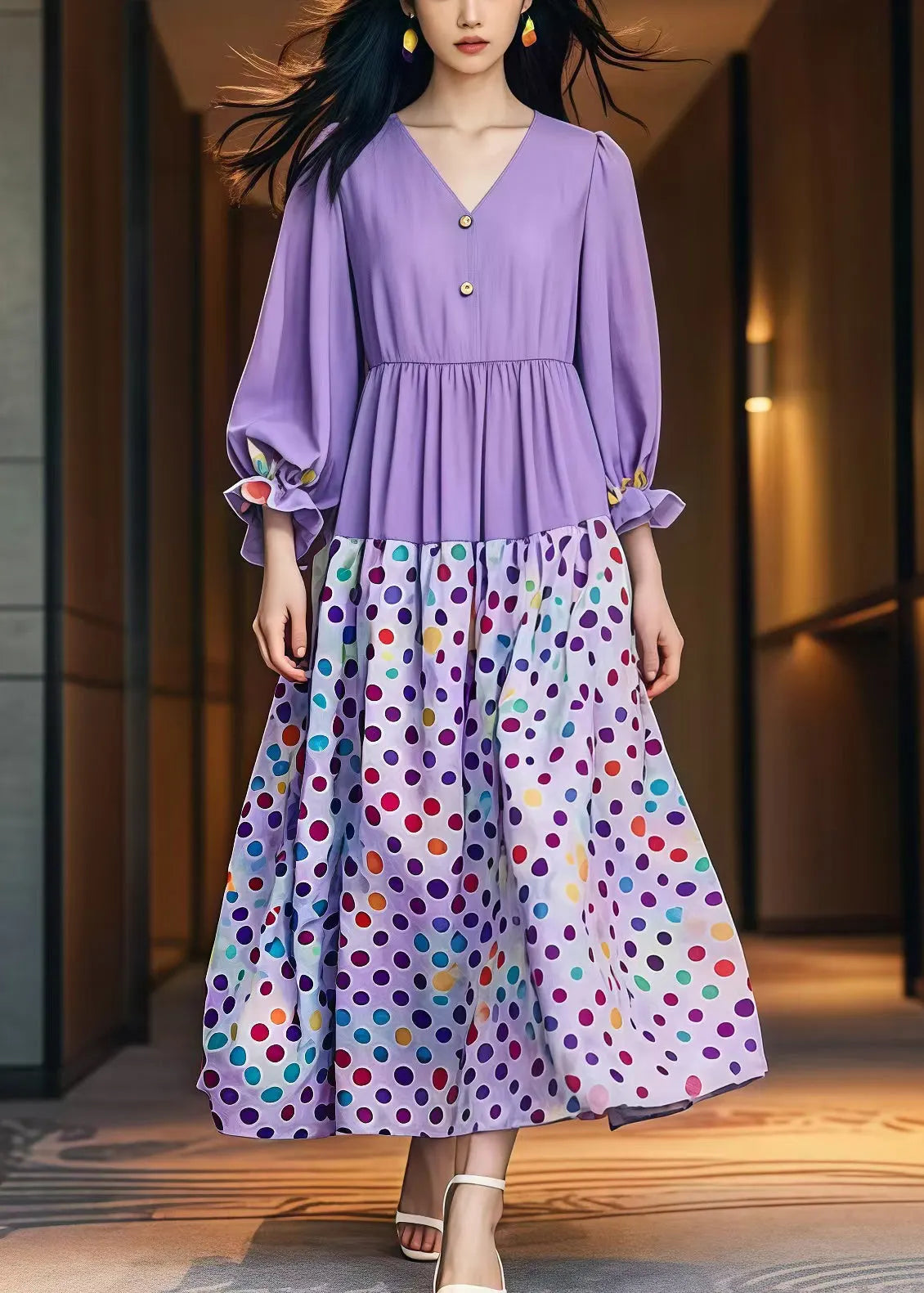 Well Tailored Dress with a Graceful Silhouette
