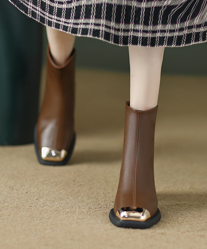 Chic Orthopedic Boots with Unique Design