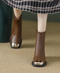 Chic Orthopedic Boots with Unique Design