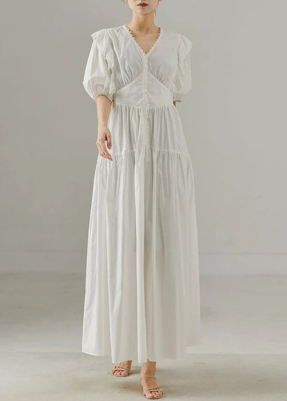 A Vintage Style Dress with Delicate Timeless Details