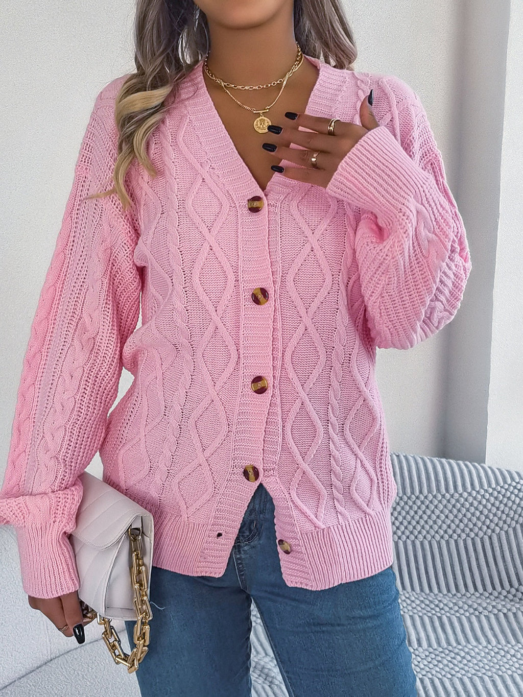 Beautifully Finished Cardigan in a Timeless Design