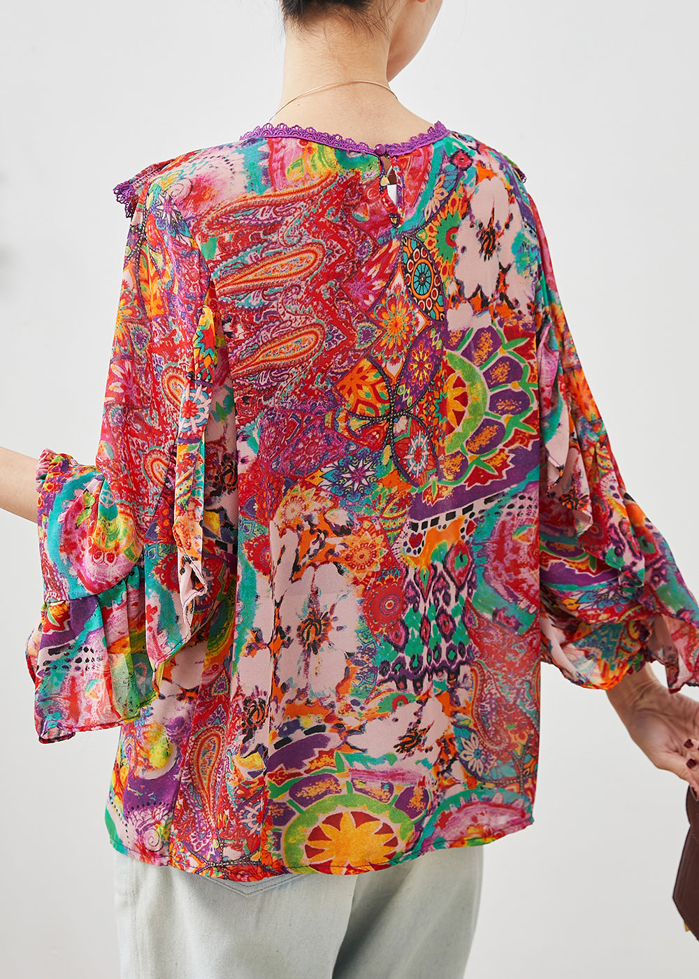 A Vintage Style Blouse with Delicate Timeless Details